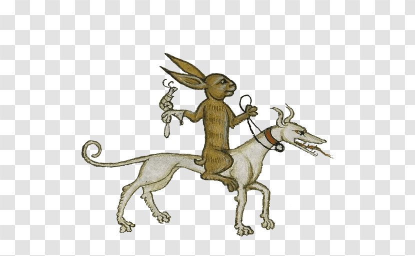 Late Middle Ages Medieval Art Illuminated Manuscript Canidae - Tail Transparent PNG