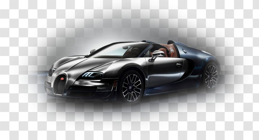 Car Bugatti Chiron Pebble Beach Concours D'Elegance Veyron 16.4 Grand Sport - Model Transparent PNG