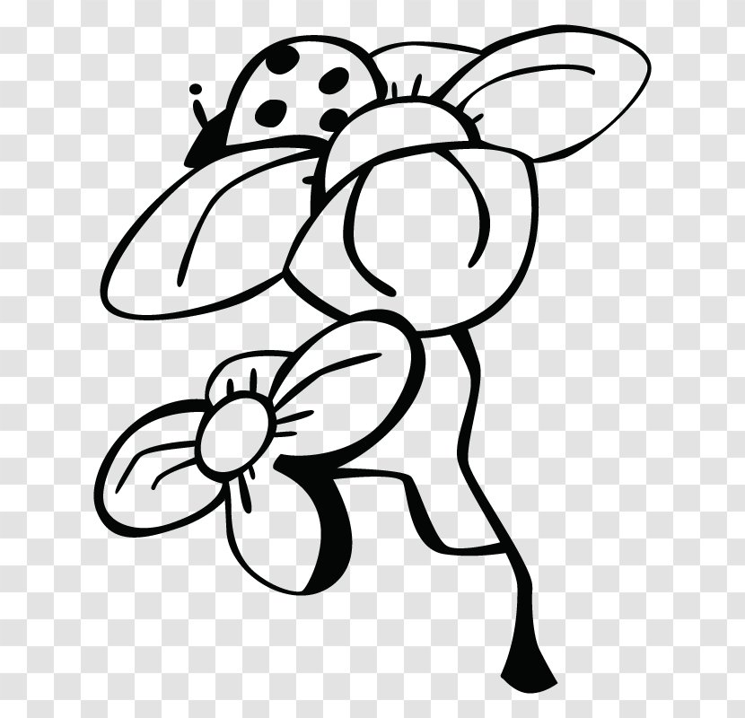 Coloring Book Drawing Flower Painting Black And White Transparent PNG