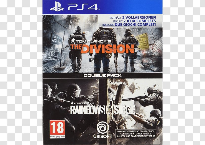 Tom Clancy's Rainbow Six Siege Ghost Recon: Future Soldier The Division - Film - Clancys Transparent PNG