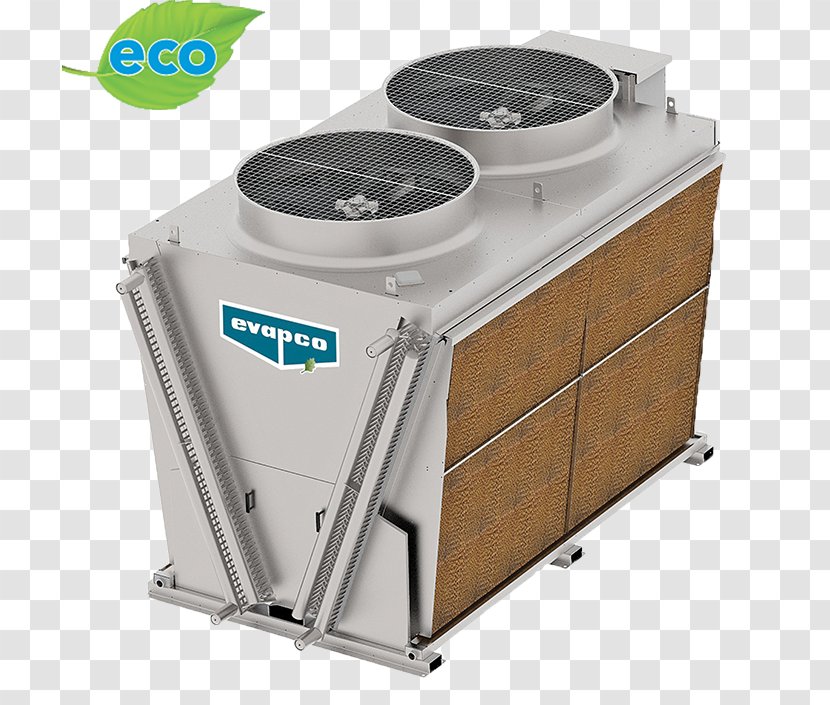 Evaporative Cooler Machine Adiabatic Process Cooling Tower - Refrigeration - Condenser Transparent PNG