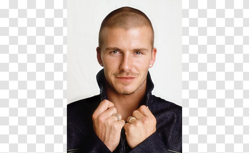 David Beckham England National Football Team Hairstyle Player Soccer - Cheek - Bald Man Transparent PNG