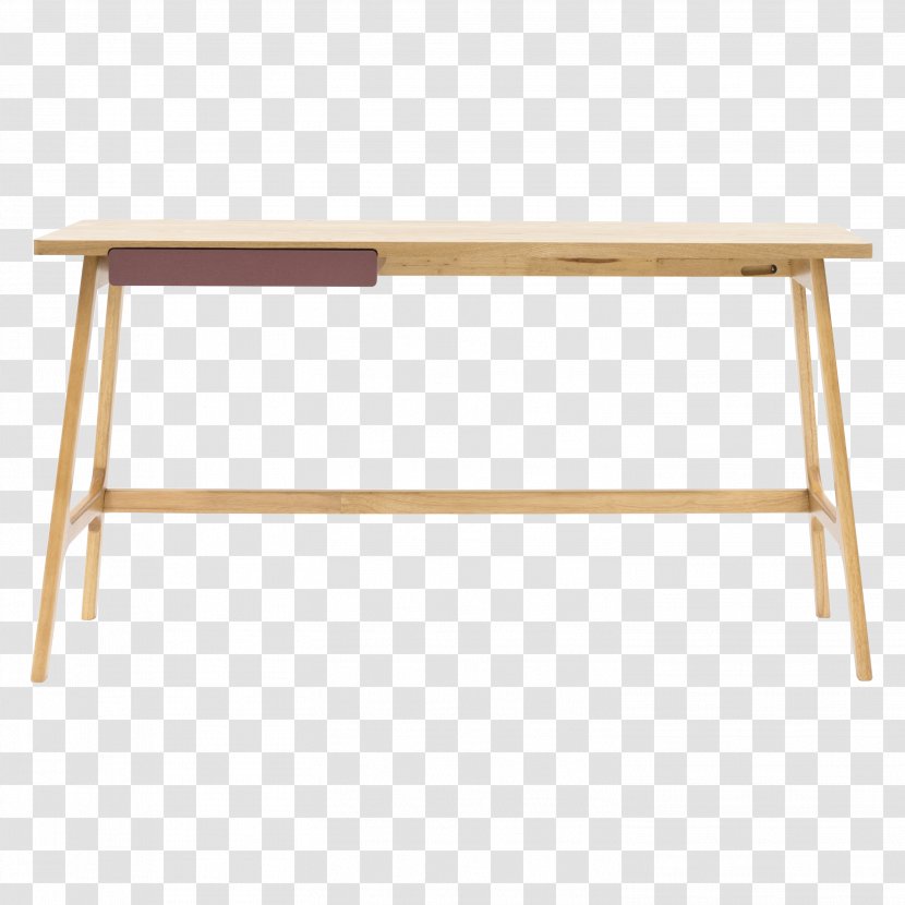 Table Furniture Writing Desk Study - Teak Transparent PNG