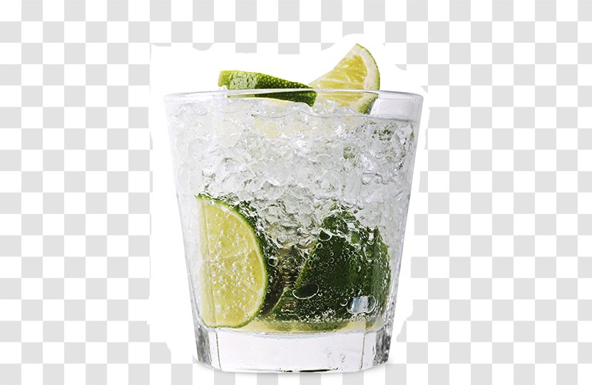 Rickey Caipirinha Mojito Gin And Tonic Cocktail - Lime Transparent PNG