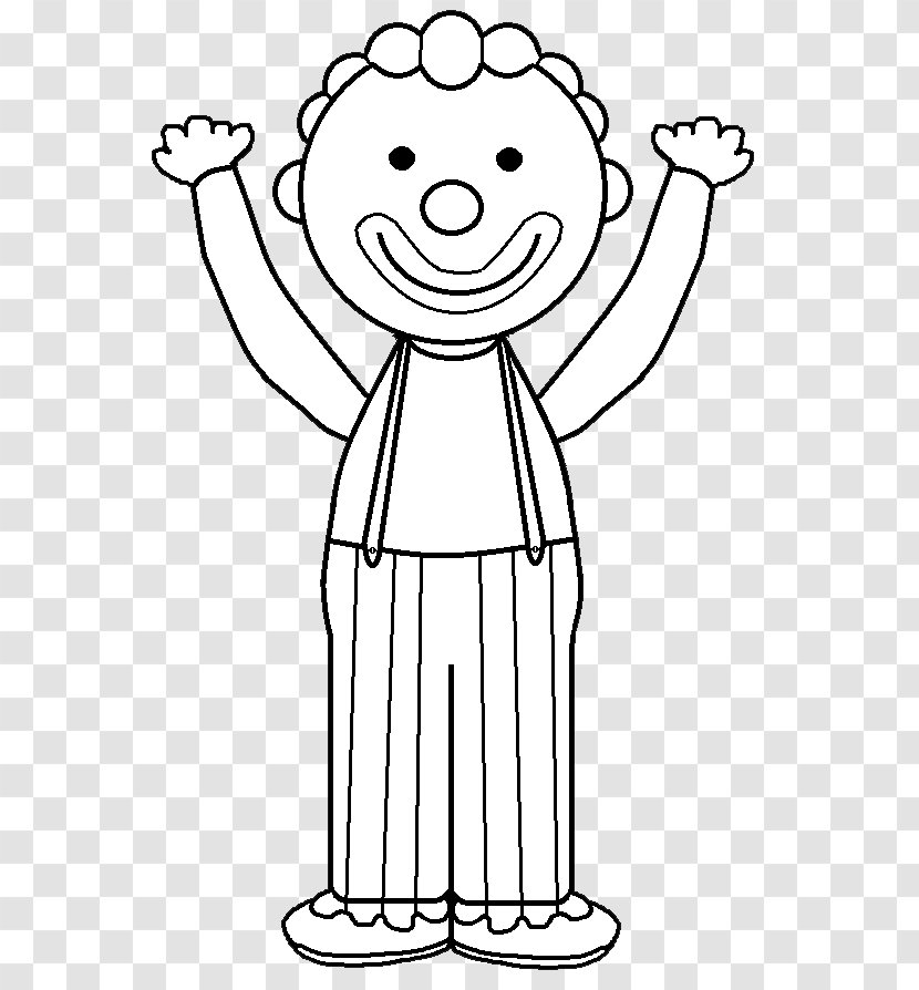 Coloring Book Black And White Child Line Art - Tree - Juggling Transparent PNG