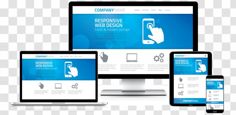 Responsive Web Design Development Mobile Phones Transparent PNG