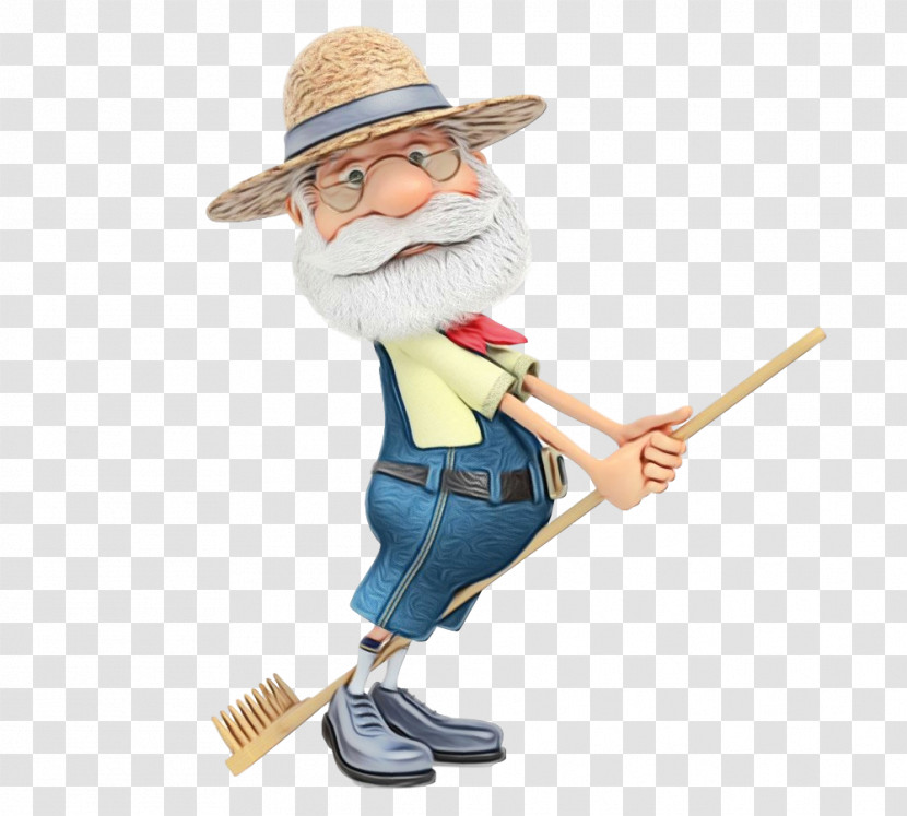 Cartoon Figurine Toy Broom Transparent PNG