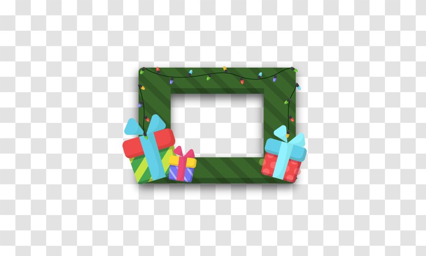 Gift Box Gratis - Picture Frame - Christmas TV Wall Transparent PNG
