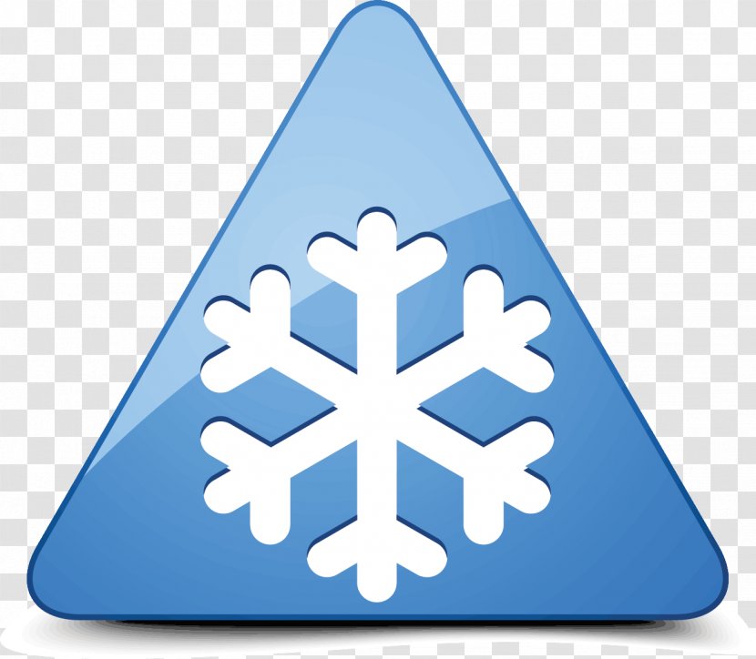 Common Cold Hazard Sign - Symbol Transparent PNG