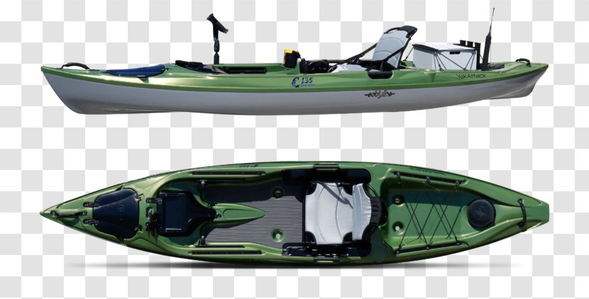 Eddyline C-135 Sit-on-Top Kayak Boeing Stratolifter Fishing - Automotive Exterior - Yak Boat Cart Transparent PNG