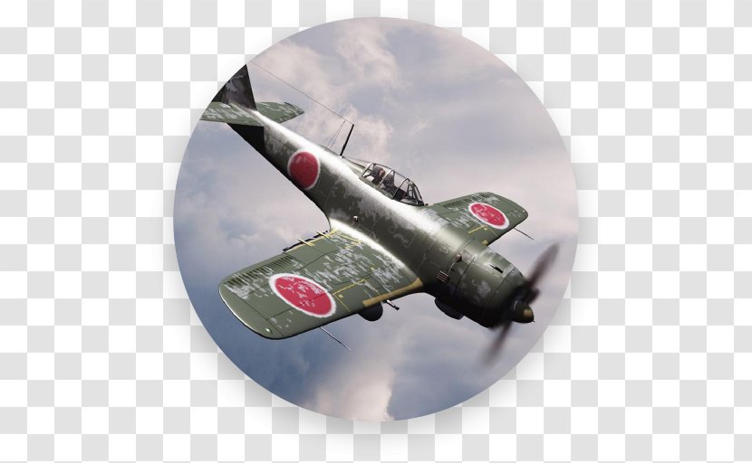 Second World War Airplane Nakajima Ki-84 Mitsubishi A6M Zero Japan - Military Aircraft Transparent PNG