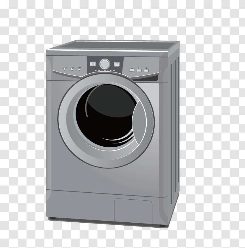 Washing Machine Euclidean Vector Home Appliance - Drum Transparent PNG