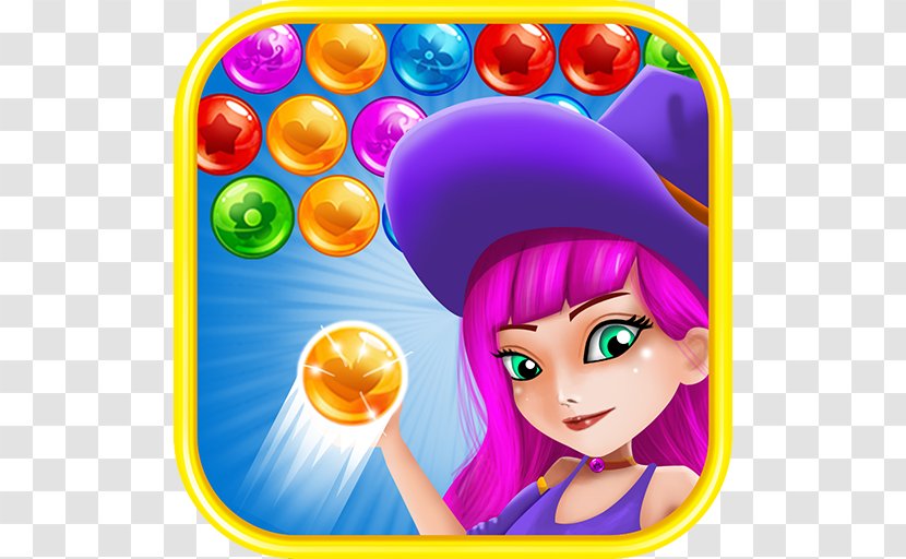 Witch Bird Pop: Bubble Shooter Eggs Rescue Snake Balls Fruit Match - Toy - Android Transparent PNG