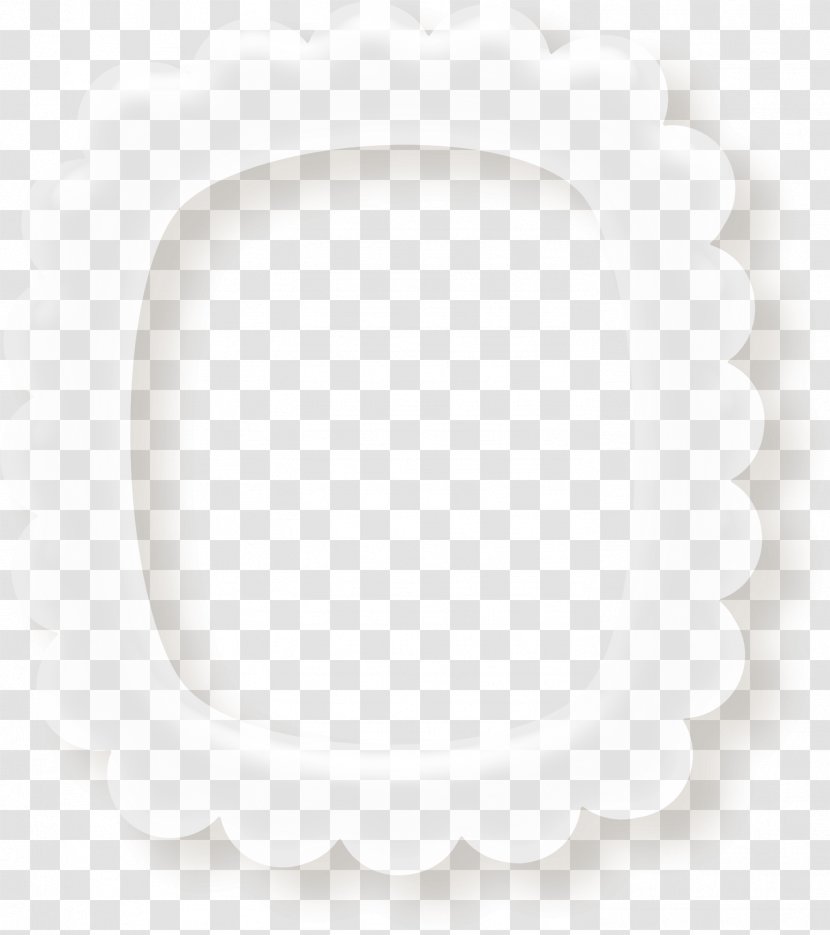 Circle - White - Large Frame Transparent Transparent PNG