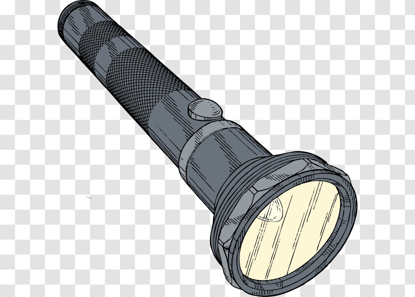 Torch Flashlight Clip Art - Free Content - Cliparts Transparent PNG