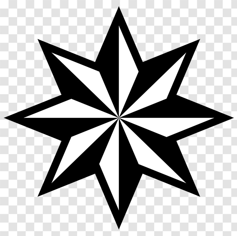 Star Symbol - Donald Trump - Line Art Transparent PNG