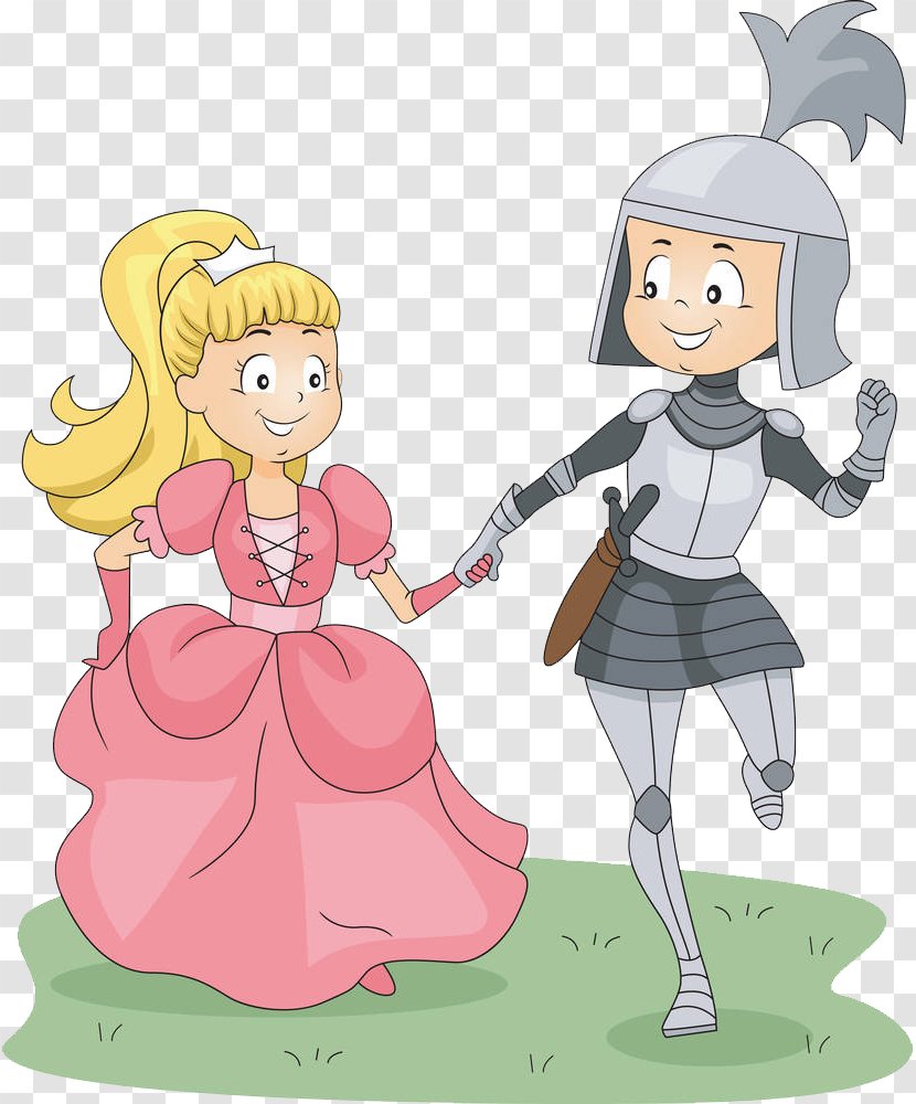 Princess Knight Royalty-free Clip Art - Tree - The Prince Runs With Transparent PNG