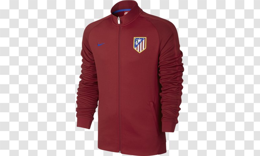 Tracksuit Atlético Madrid Jersey Jacket - Nike Transparent PNG
