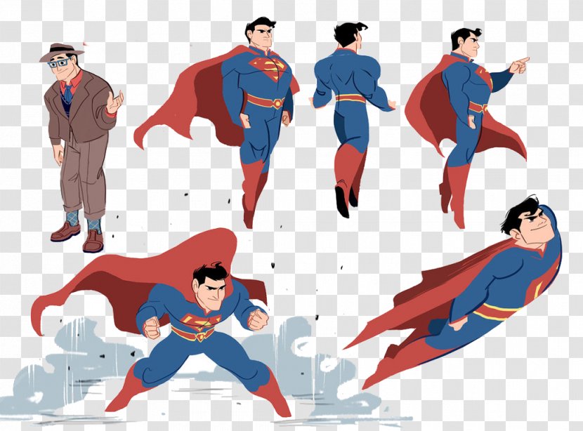 Jimmy Olsen Lois Lane Clark Kent Joker Drawing - Superman - Flat Transparent PNG