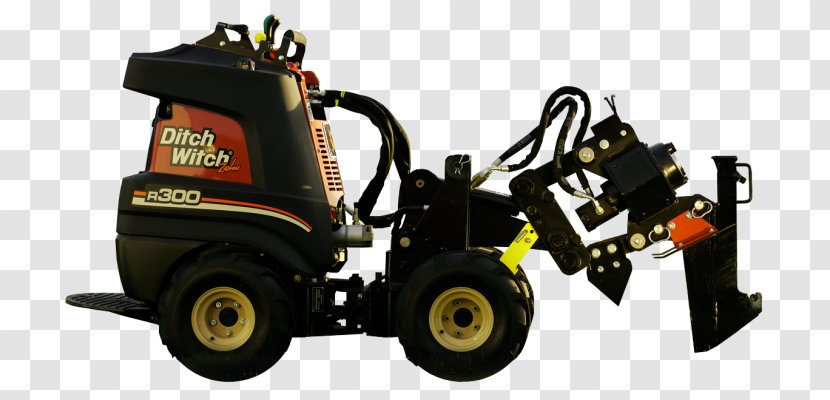 Ditch Witch Trencher Heavy Machinery Plough Loader - Labor - Tightrope Walker Transparent PNG