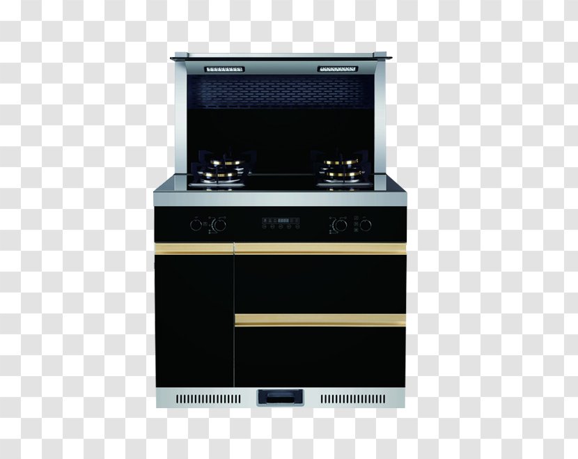 Gas Stove Kitchen Furnace Oven - Major Appliance - Household Transparent PNG