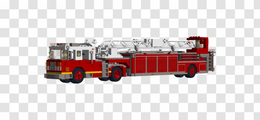 Fire Engine Lego Ideas Department Emergency Vehicle - Machine - Truck Transparent PNG