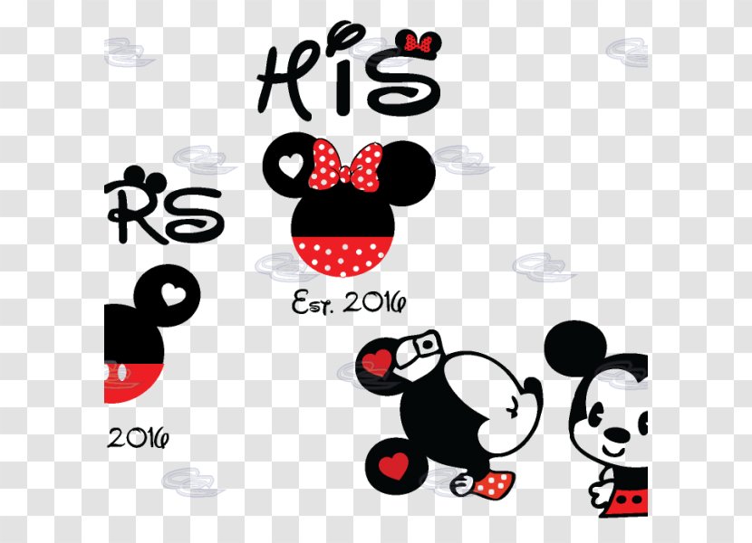 Minnie Mouse Mickey Image Wall Decal Wallpaper - Sticker - Cute Dot Transparent PNG