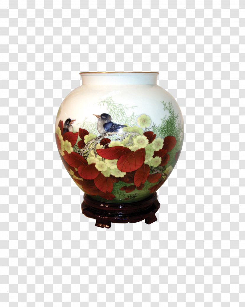 Chinoiserie Poster Porcelain - Vase Transparent PNG
