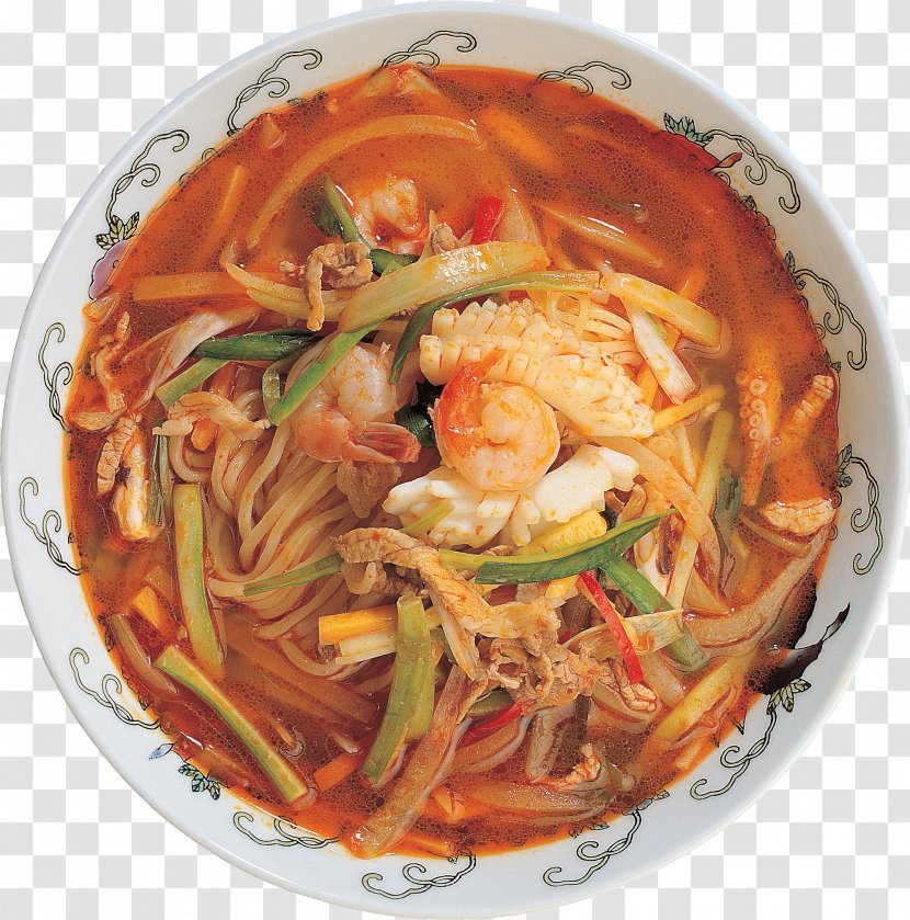 Laksa Bún Bò Huế Chow Mein Thukpa Chinese Noodles - Thai Food - Fried Transparent PNG