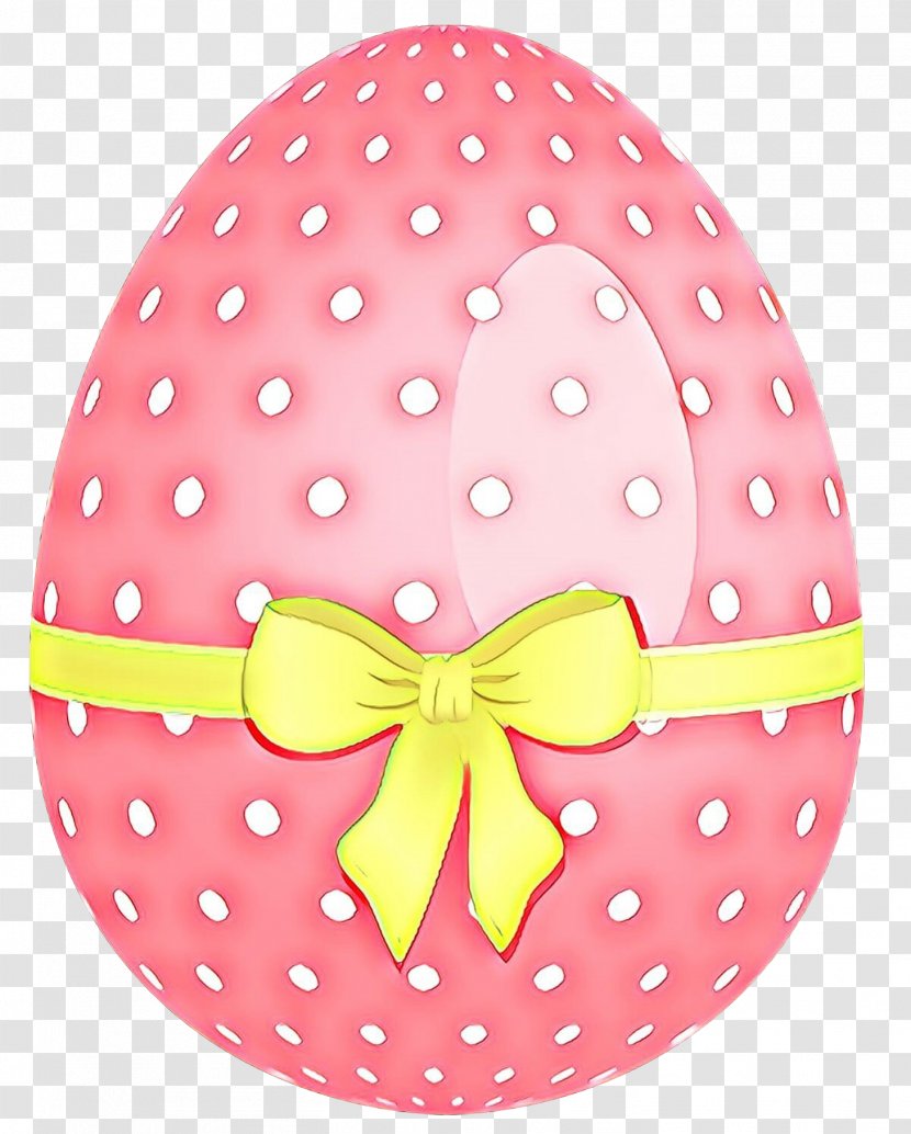 Polka Dot Easter Egg Pink M Circle Transparent PNG