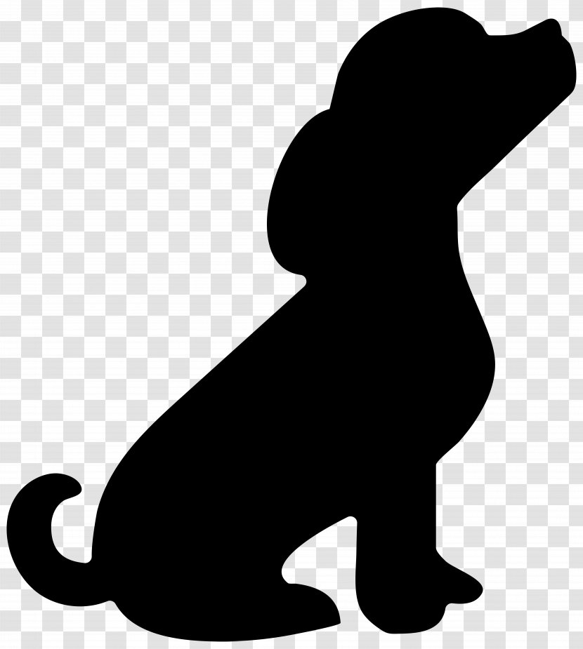 Puppy Beagle Silhouette Clip Art - Pet - Animal Silhouettes Transparent PNG