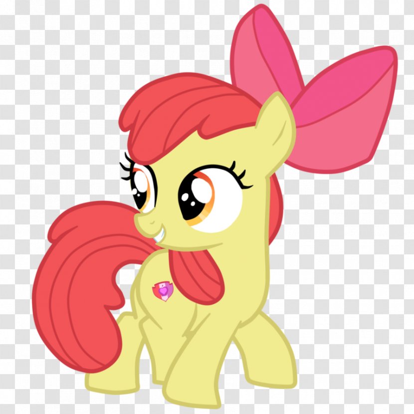 Apple Bloom Applejack Twilight Sparkle Pony Rarity - Silhouette - My Little Transparent PNG