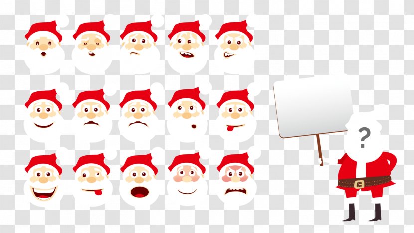 Santa Claus Christmas Ornament - Vector Transparent PNG