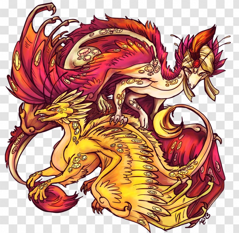 Dragon Mythology Cartoon Organism Transparent PNG