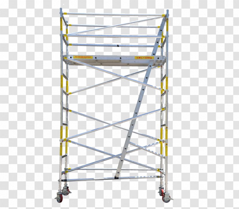 Scaffolding Steel Mr. Scaffold Material Ladder - House Painter And Decorator Transparent PNG