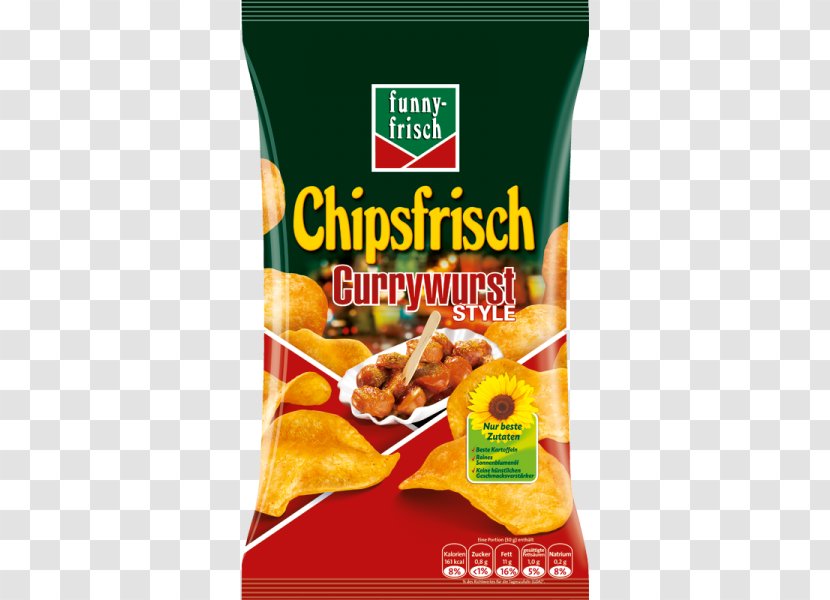 Currywurst German Cuisine Potato Chip Bratwurst Cream - Junk Food Transparent PNG
