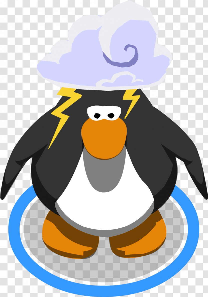 Club Penguin Party Hat Clip Art - Vertebrate - Sleeping Transparent PNG