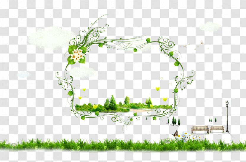 Tree - Green - Grass Decoration Material Transparent PNG