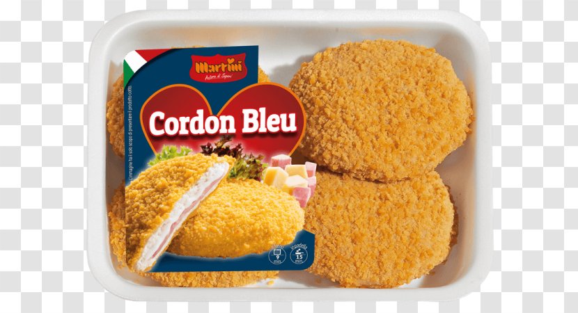 Cordon Bleu Domestic Pig Ham Korokke Stuffing - Fried Food Transparent PNG