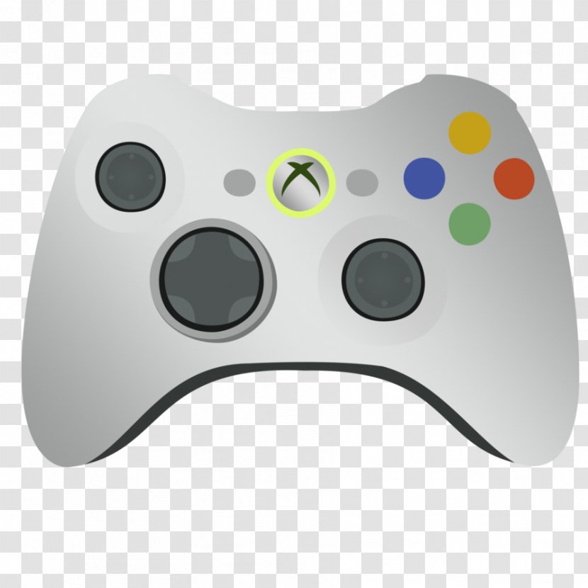 Xbox 360 Controller One Game Controllers - Video Console Transparent PNG