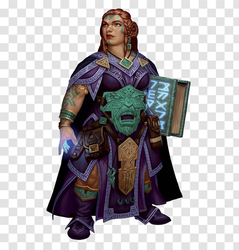 Dungeons & Dragons Pathfinder Roleplaying Game Dwarf Wizard Female Transparent PNG