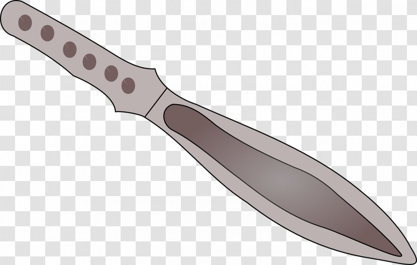 Bowie Knife Clip Art - Combat - Knives Transparent PNG