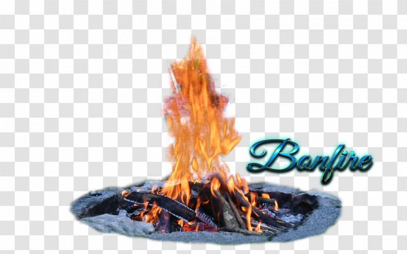 Campfire Bonfire Clip Art - Charcoal Transparent PNG