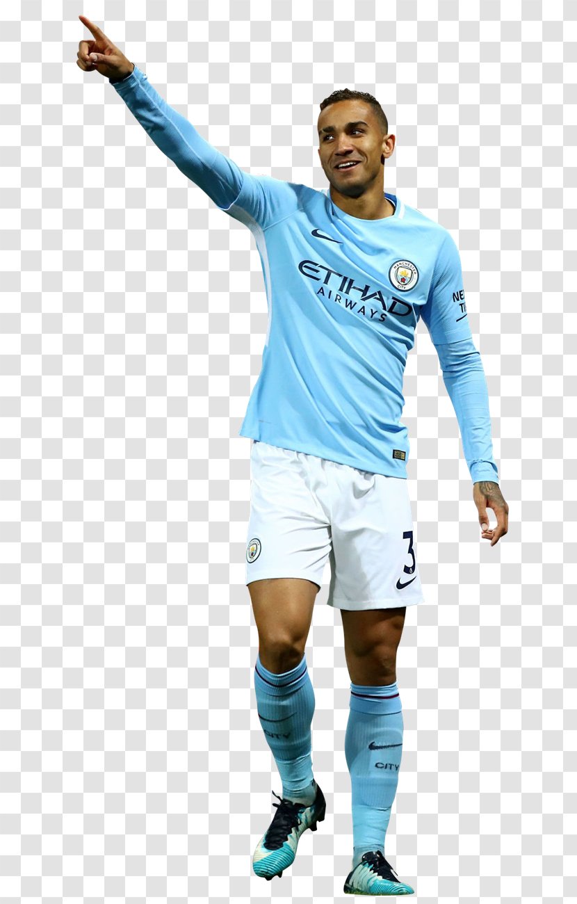 Danilo Manchester City F.C. Jersey Soccer Player Football - Uniform Transparent PNG