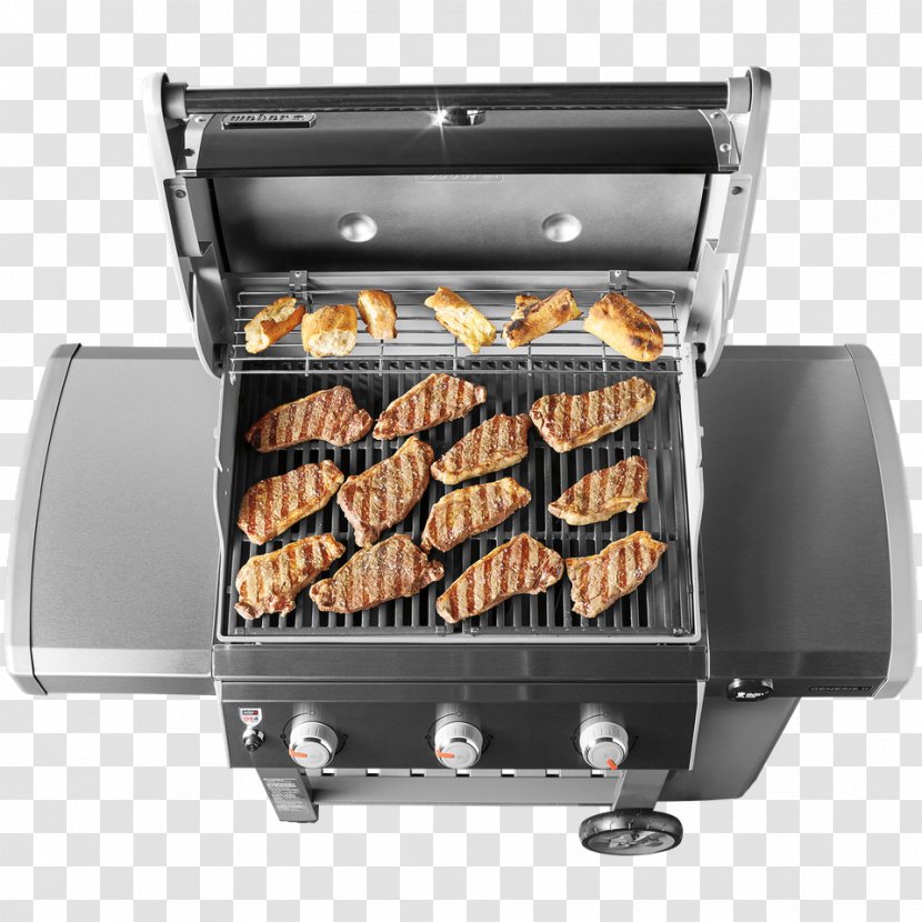 Barbecue Weber Genesis II E-310 Grilling S-310 Weber-Stephen Products - Gasgrill - Crowd Gathering Transparent PNG