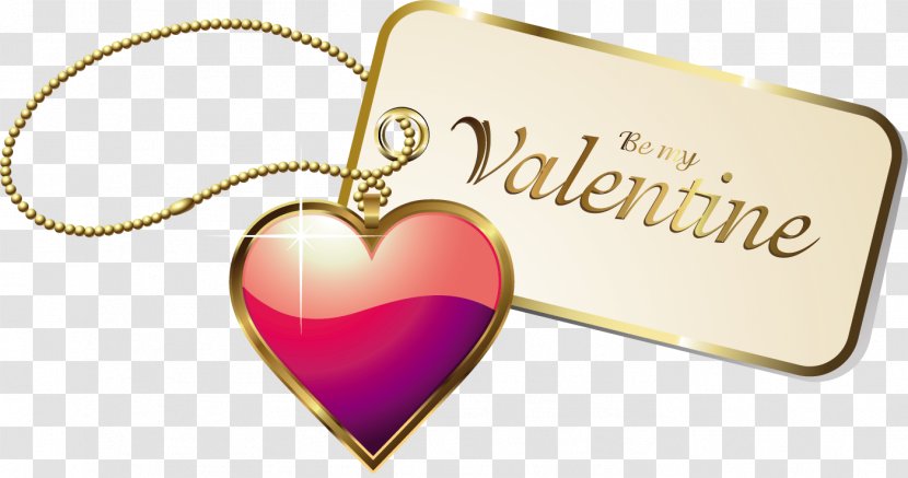 Pendant Font Product Magenta Love - Heart - Valentine Transparent PNG