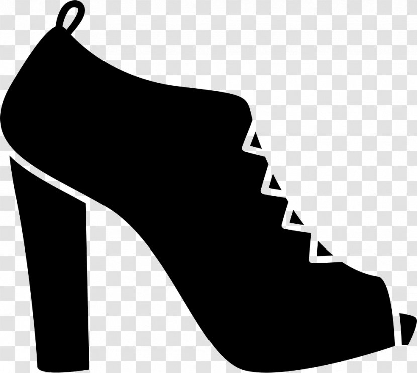 Footwear High-heeled Shoe Sandal T-shirt - Monochrome Photography Transparent PNG