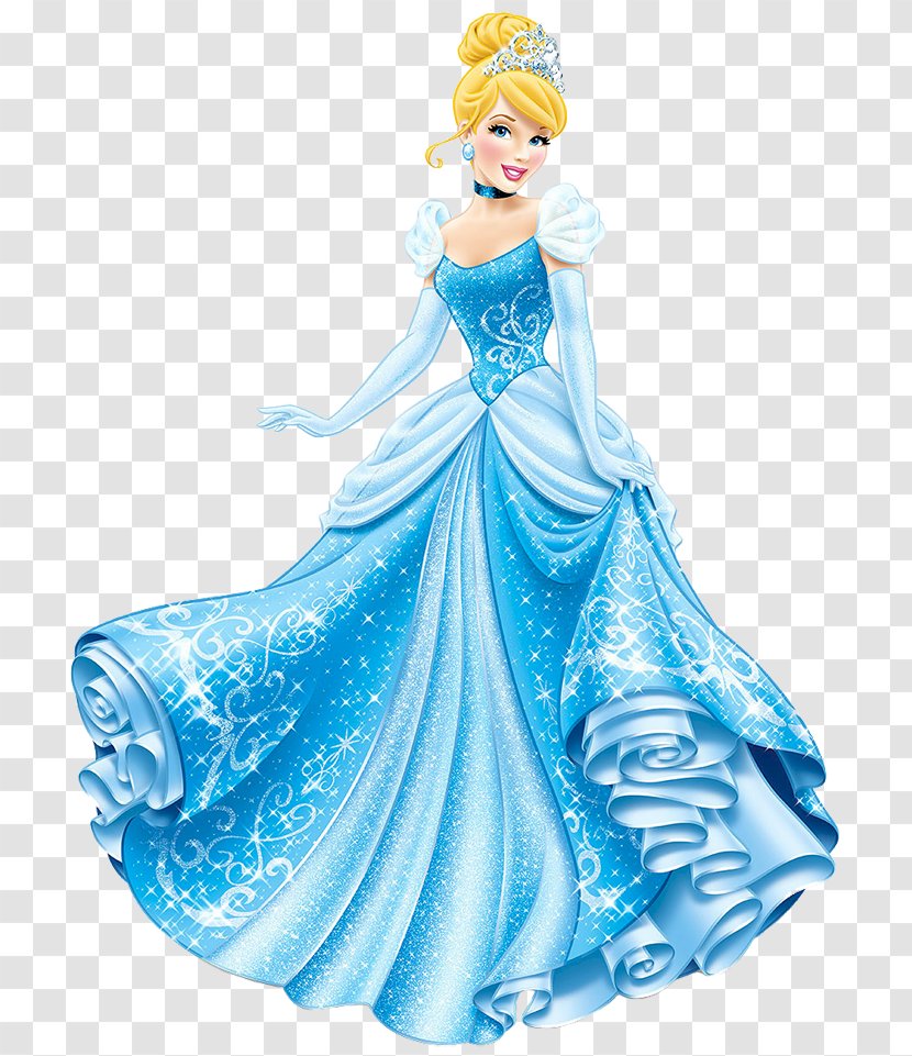 Cinderella Ariel Snow White Rapunzel Belle - Gown - Transparent Background Transparent PNG