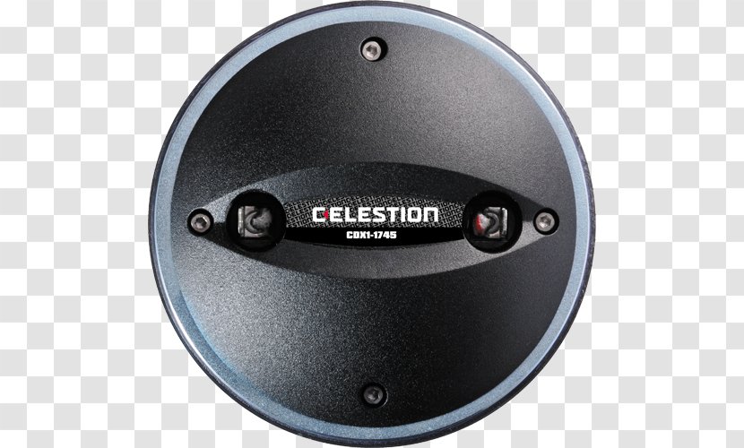 Tweeter Driver Celestion CDX1-1747 RMS Capacity=60 W 8 Ω CELESTION CDX1-1746 1 Ferrite Magnet Compression Loudspeaker - Guitar Speaker - Field Coil Transparent PNG