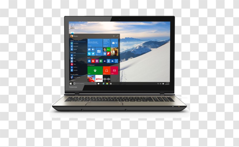 Laptop Dell Toshiba Satellite Windows 10 - Desktop Computer - Step Directory Transparent PNG